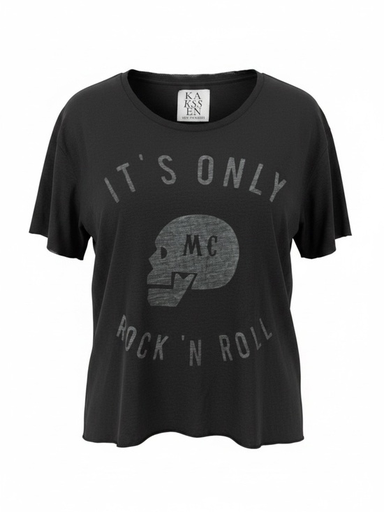 Zoe Karssen Tops - Zoe Karssen “It’s Only Rock ’N Roll” Vintage Graphic Tee Size Small
